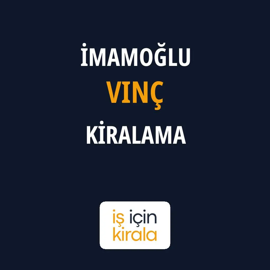 İmamoğlu Vinç Kiralama Firmaları