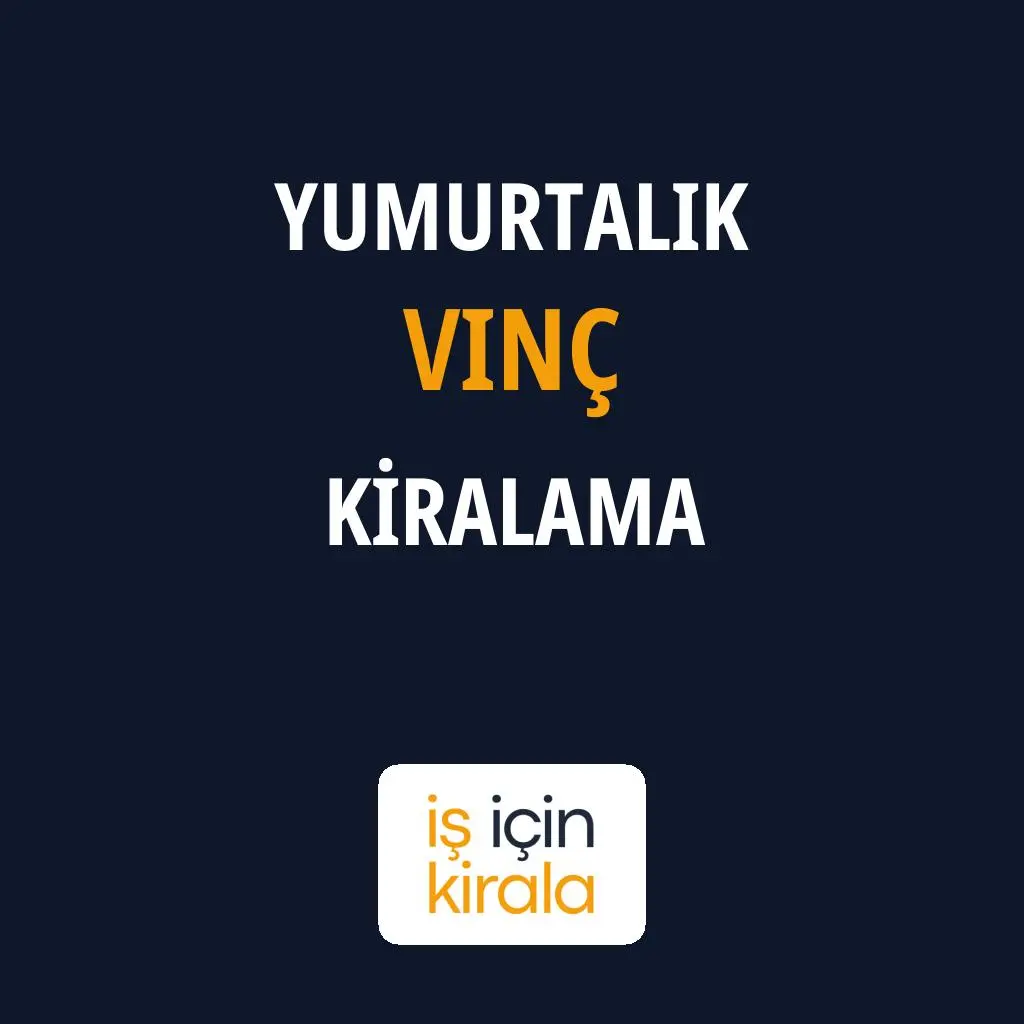 Yumurtalık Vinç Kiralama Firmaları