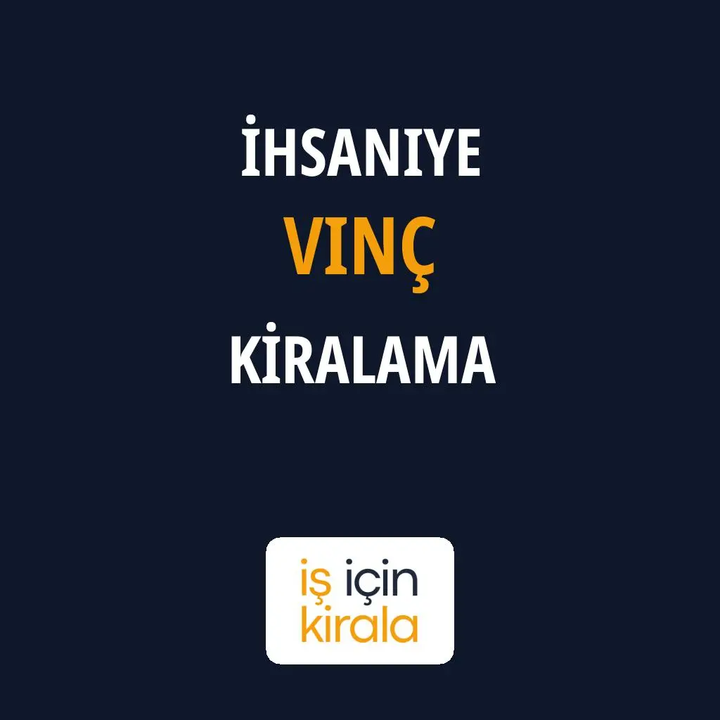İhsaniye Vinç Kiralama Firmaları