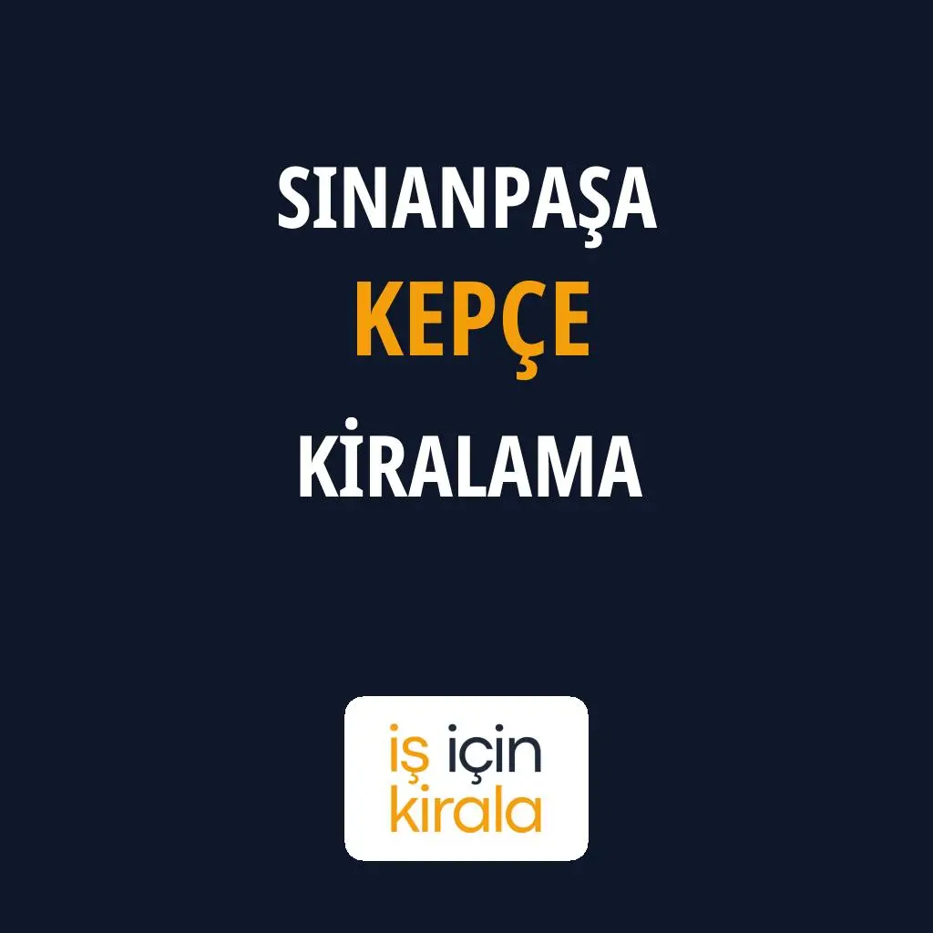Sinanpaşa Kepçe Kiralama Firmaları
