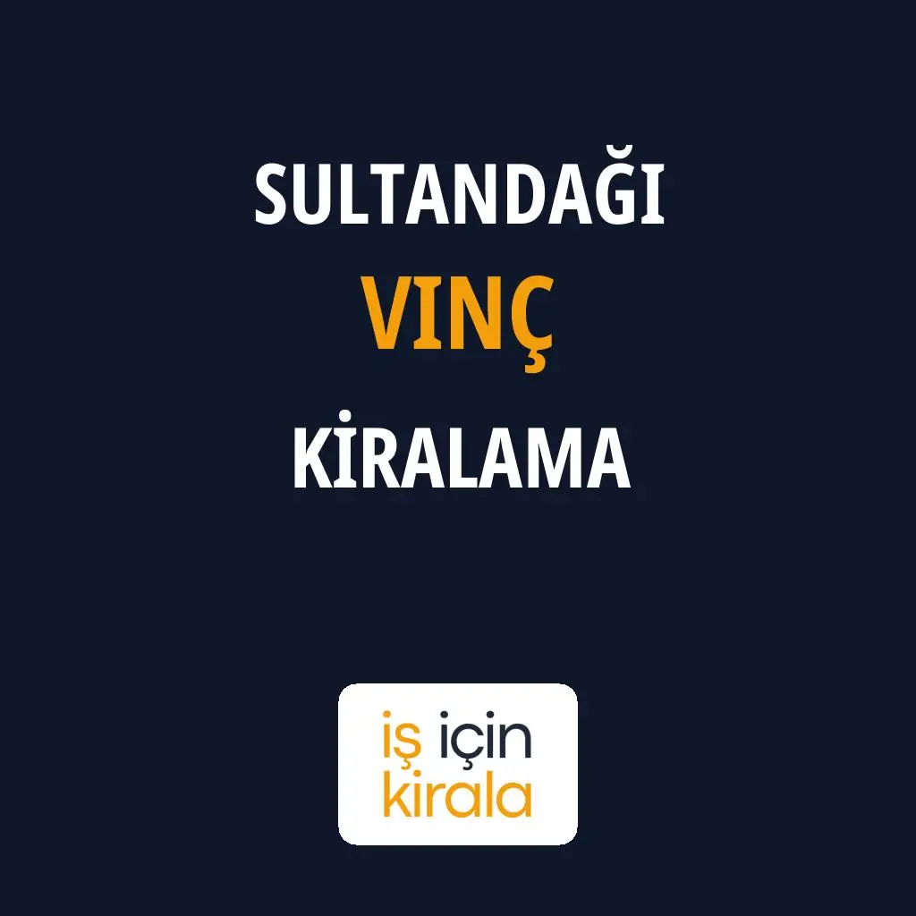 Sultandağı Vinç Kiralama Firmaları