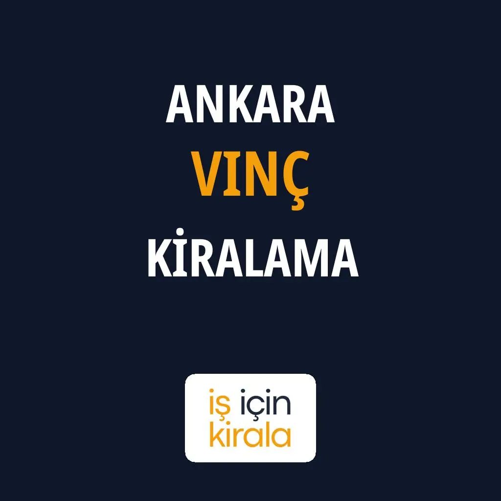 Ankara Vinç Kiralama Firmaları