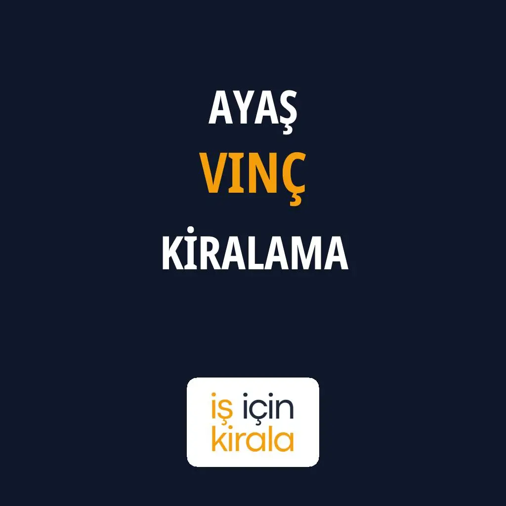 Ayaş Vinç Kiralama Firmaları