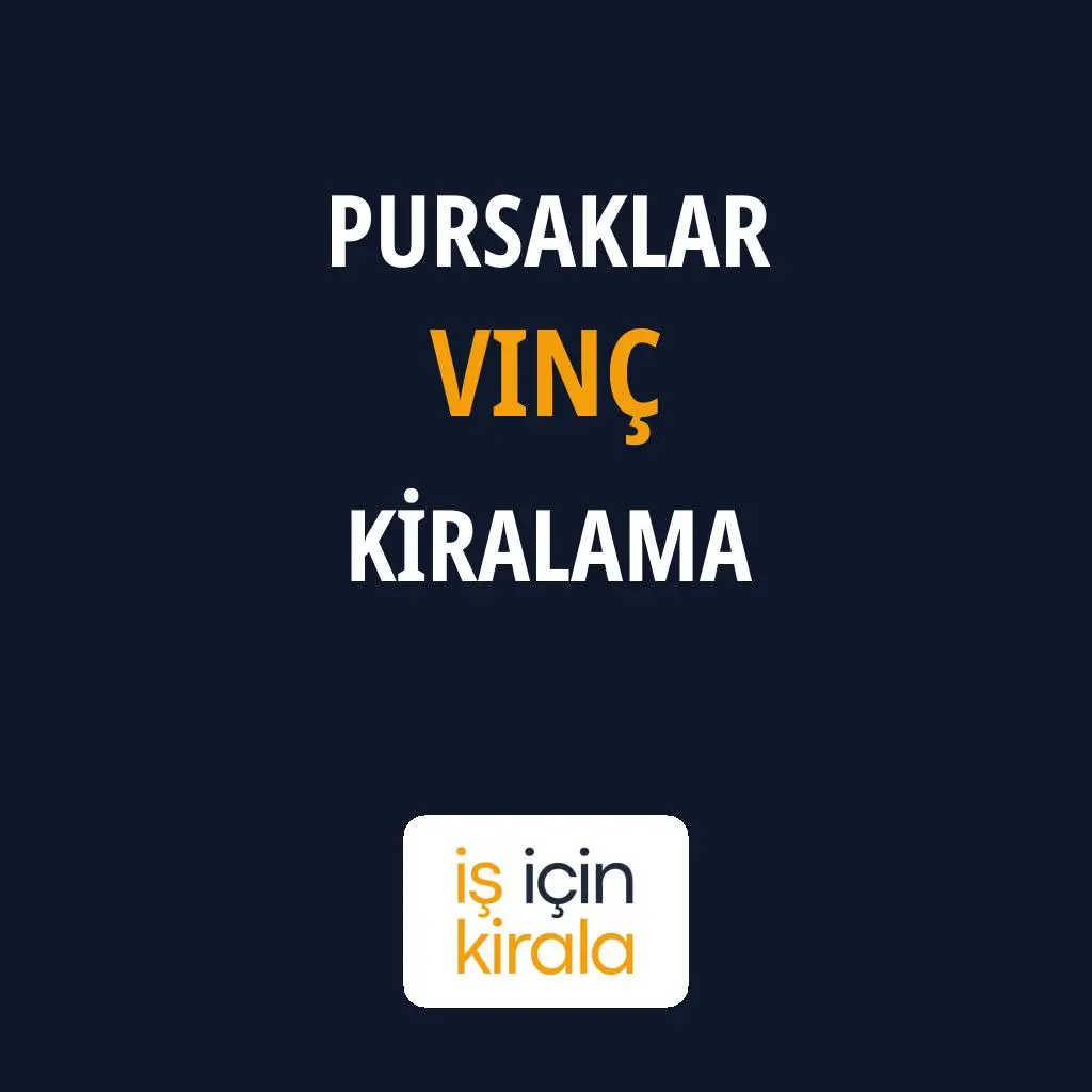 Pursaklar Vinç Kiralama Firmaları