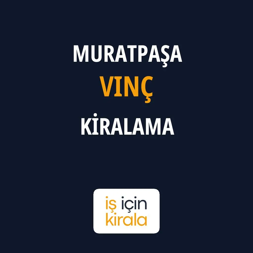 Muratpaşa Vinç Kiralama Firmaları