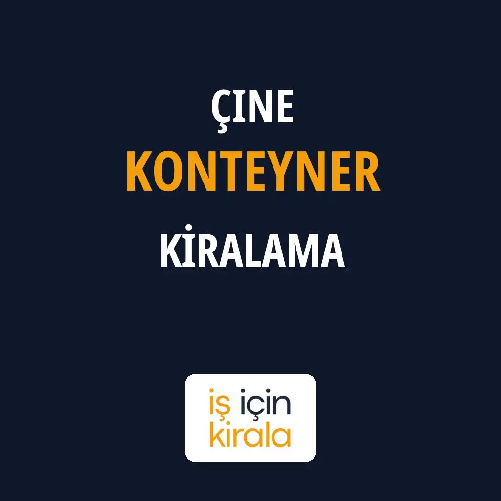 Çine Konteyner Kiralama Firmaları