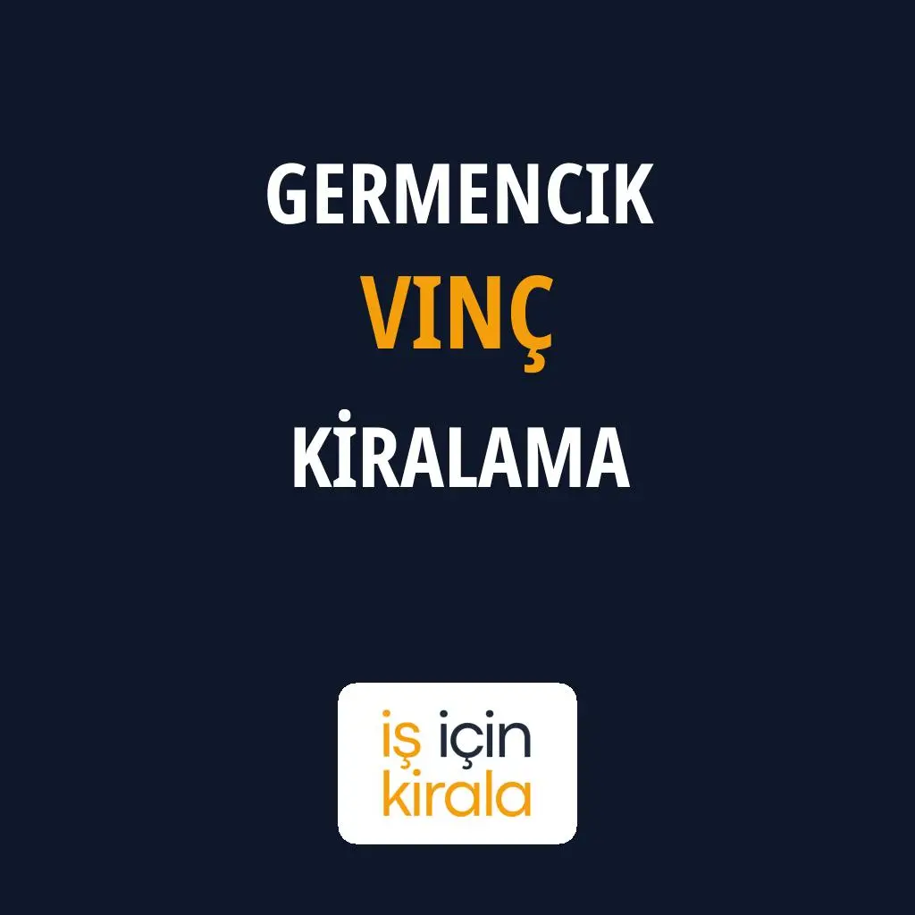 Germencik Vinç Kiralama Firmaları