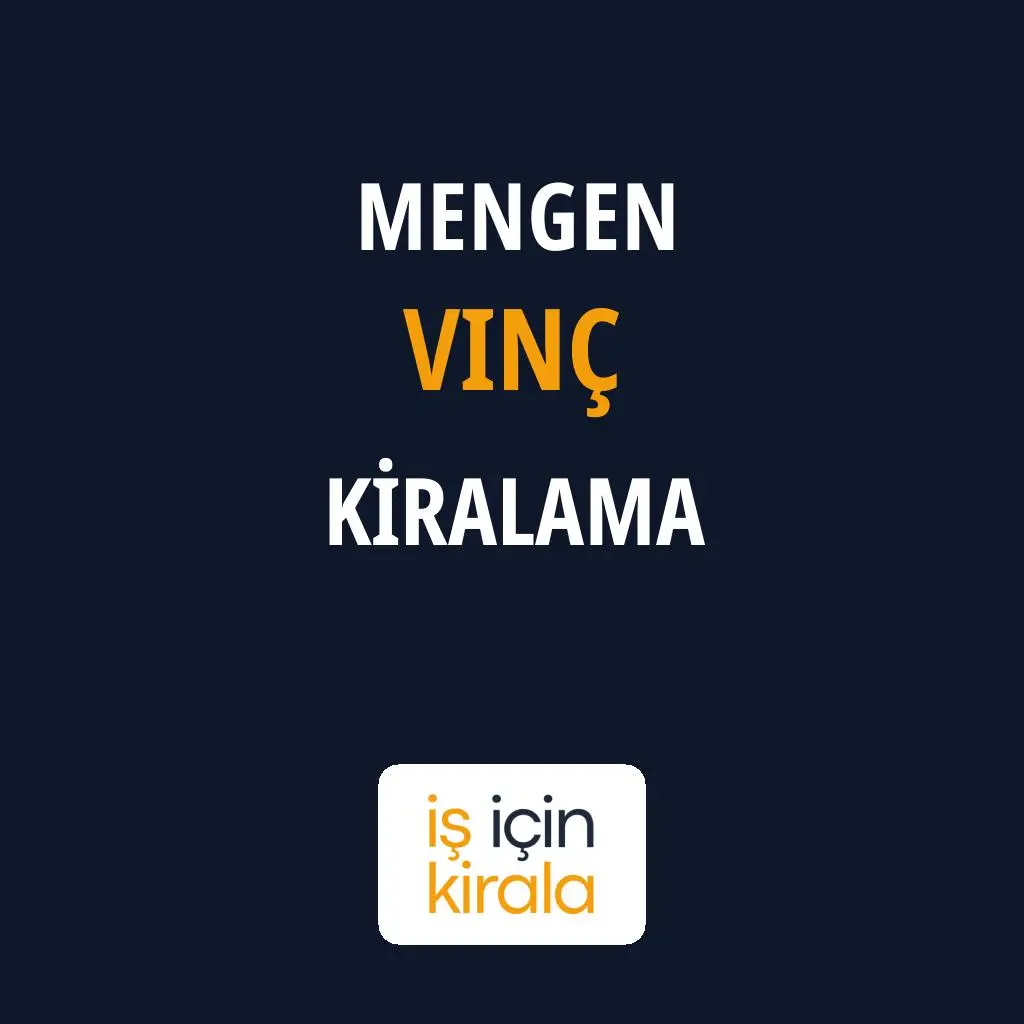 Mengen Vinç Kiralama Firmaları