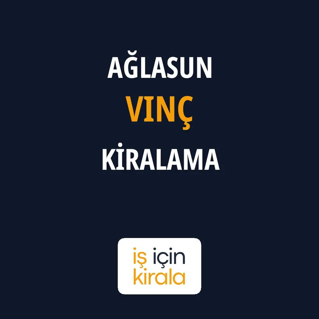 Ağlasun Vinç Kiralama Firmaları