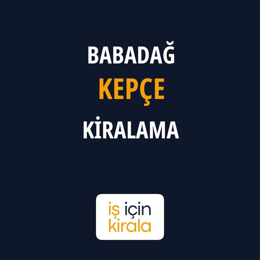 Babadağ Kepçe Kiralama Firmaları