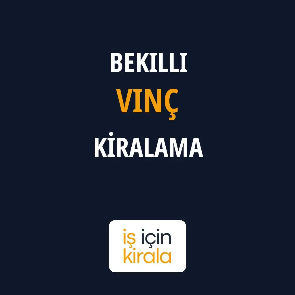Bekilli Vinç Kiralama Firmaları