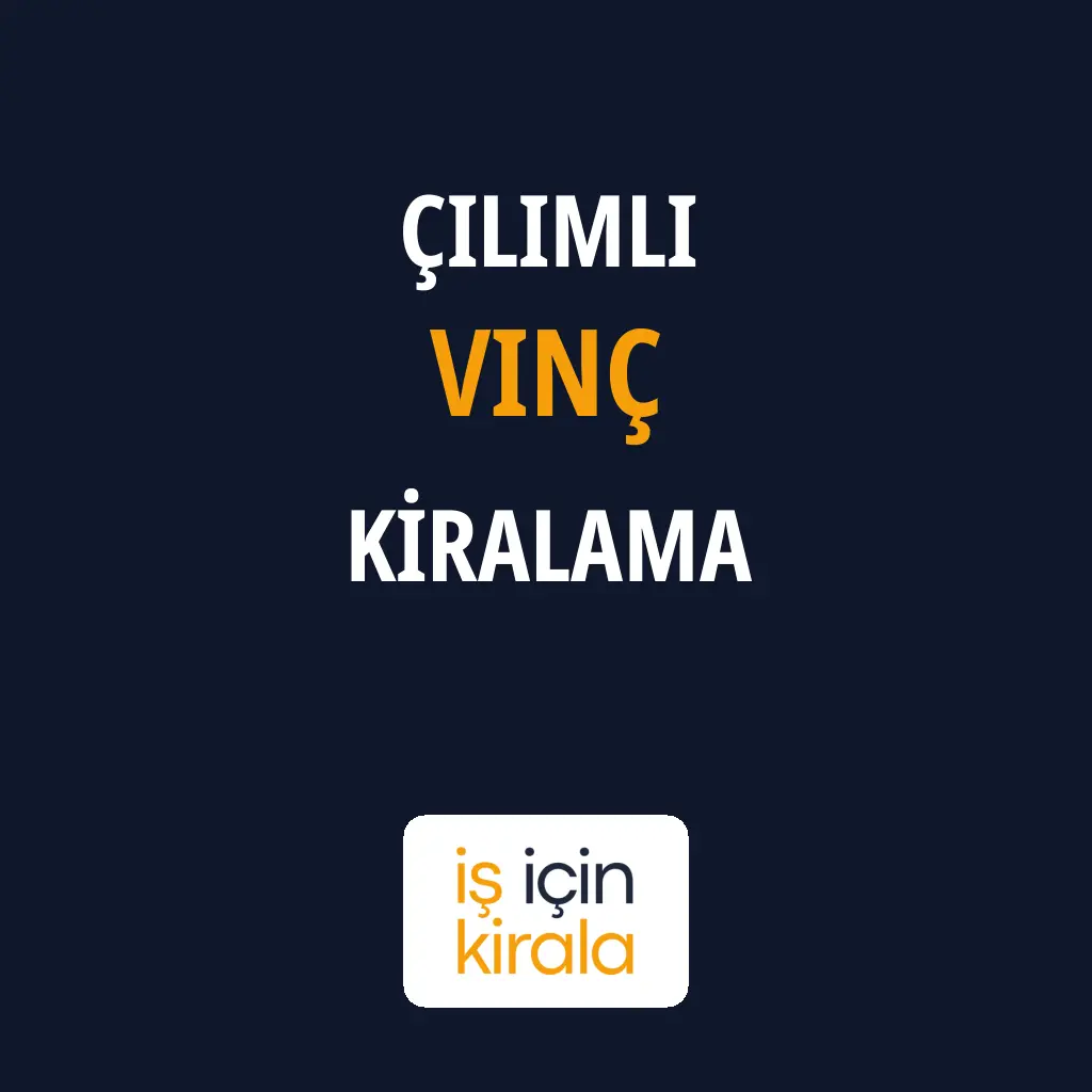 Çilimli Vinç Kiralama Firmaları