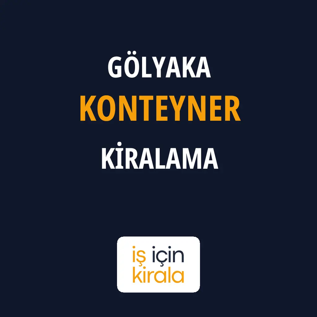Gölyaka Konteyner Kiralama Firmaları