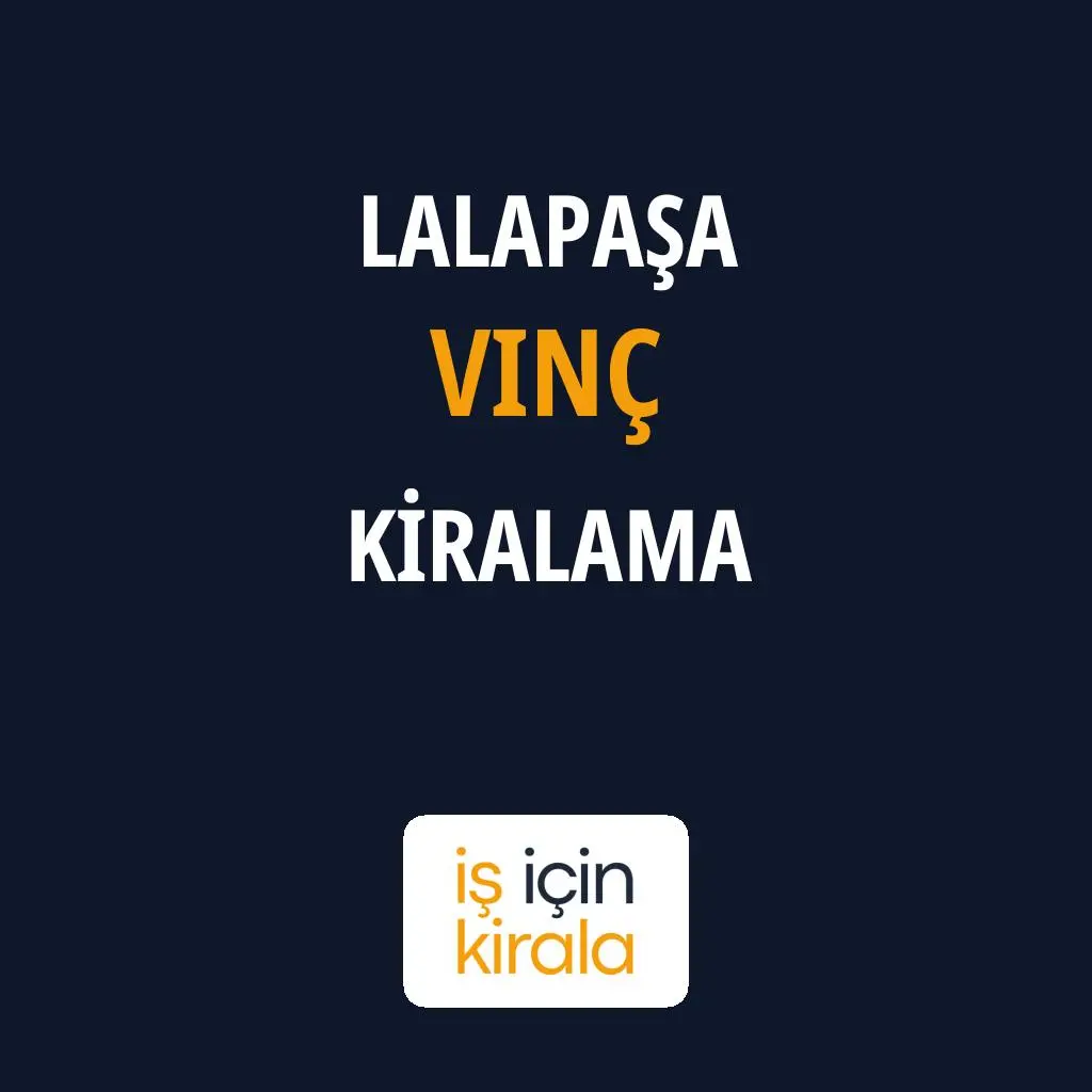 Lalapaşa Vinç Kiralama Firmaları