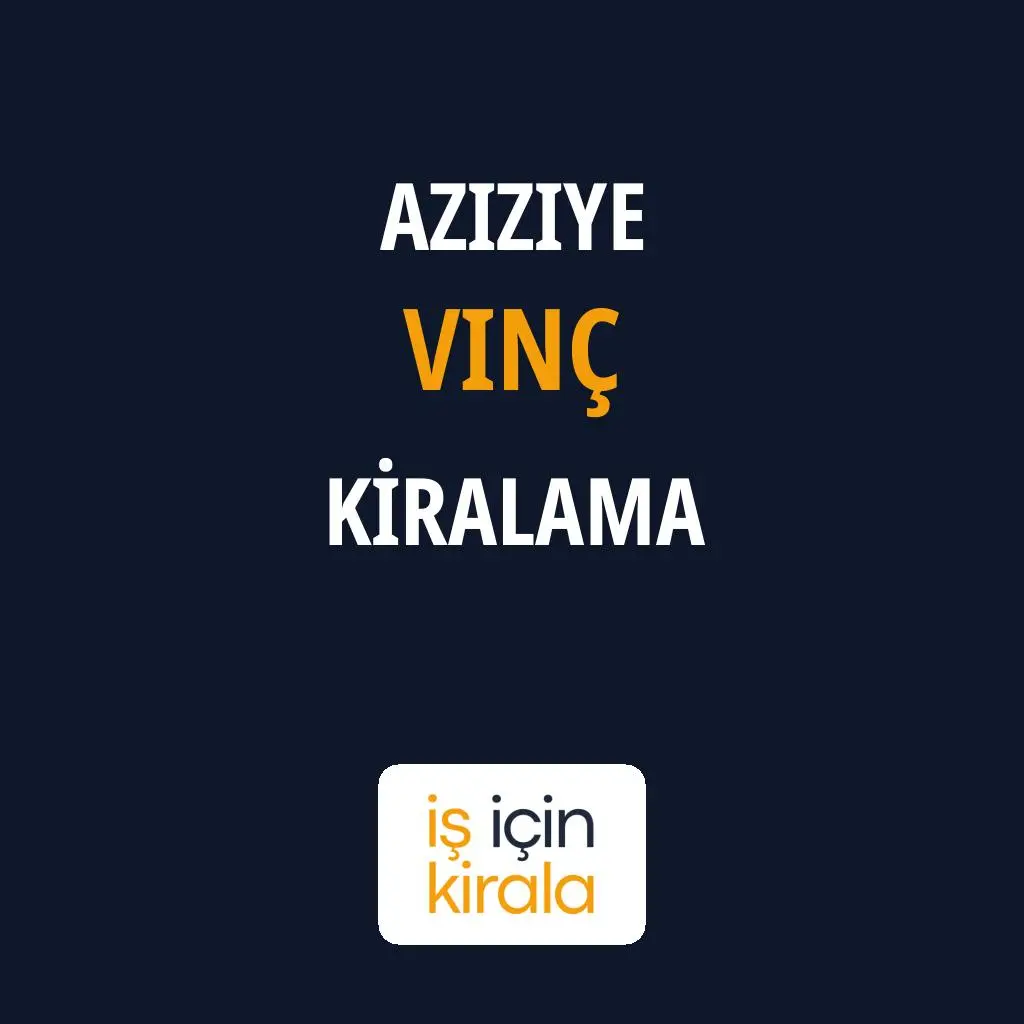 Aziziye Vinç Kiralama Firmaları