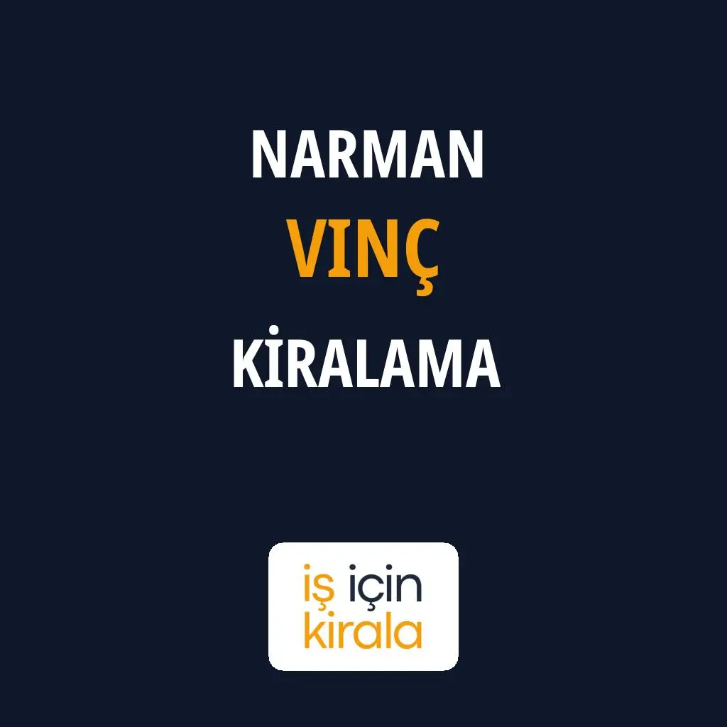 Narman Vinç Kiralama Firmaları