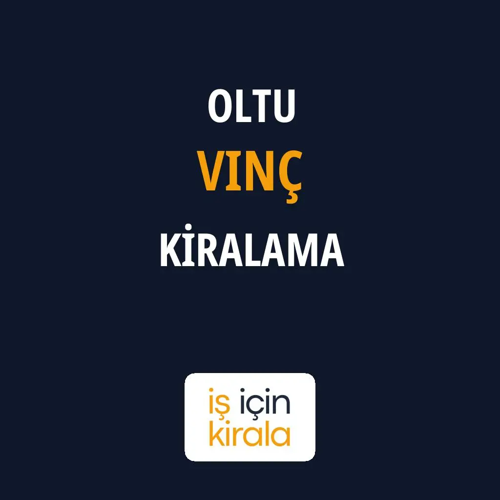 Oltu Vinç Kiralama Firmaları