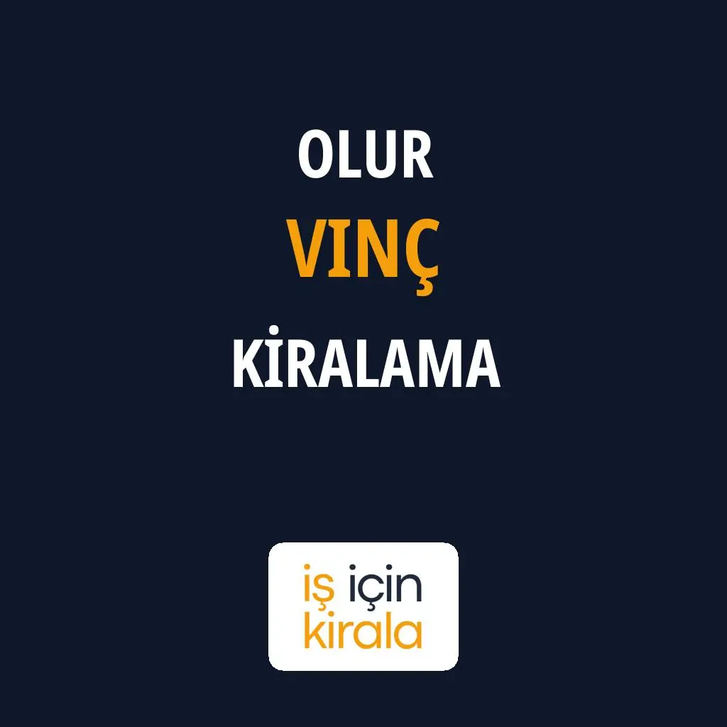 Olur Vinç Kiralama Firmaları