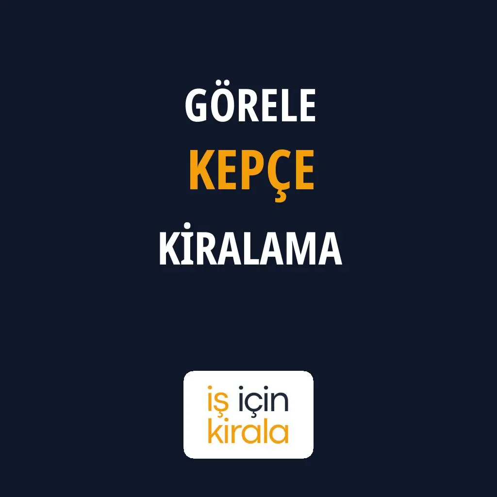 Görele Kepçe Kiralama Firmaları