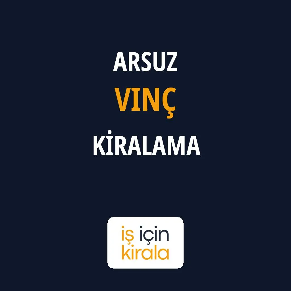 Arsuz Vinç Kiralama Firmaları