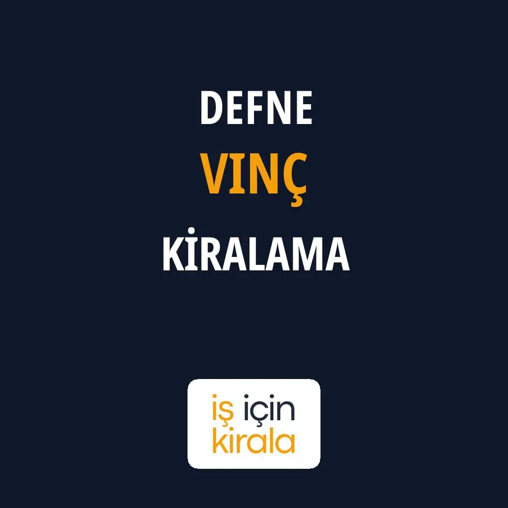 Defne Vinç Kiralama Firmaları