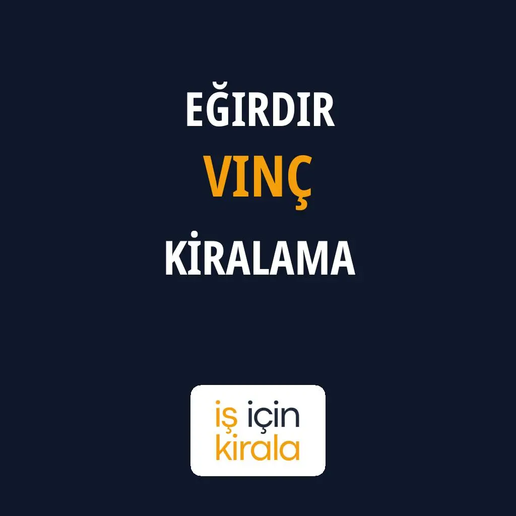 Eğirdir Vinç Kiralama Firmaları