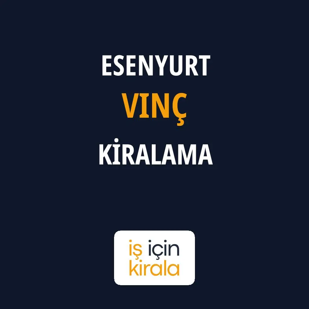 Esenyurt Vinç Kiralama Firmaları