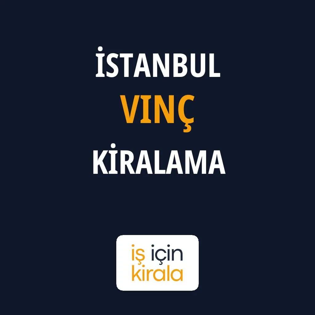 İstanbul Vinç Kiralama Firmaları