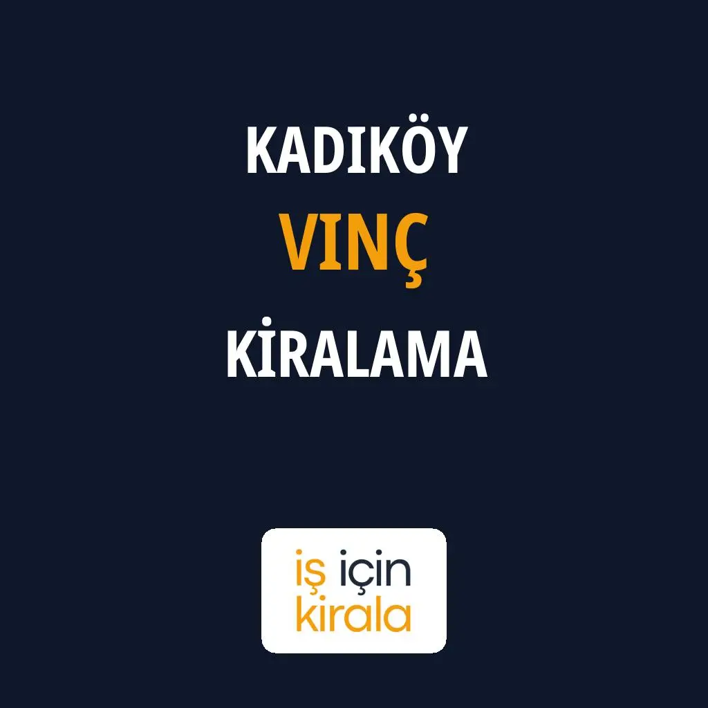 Kadıköy Vinç Kiralama Firmaları