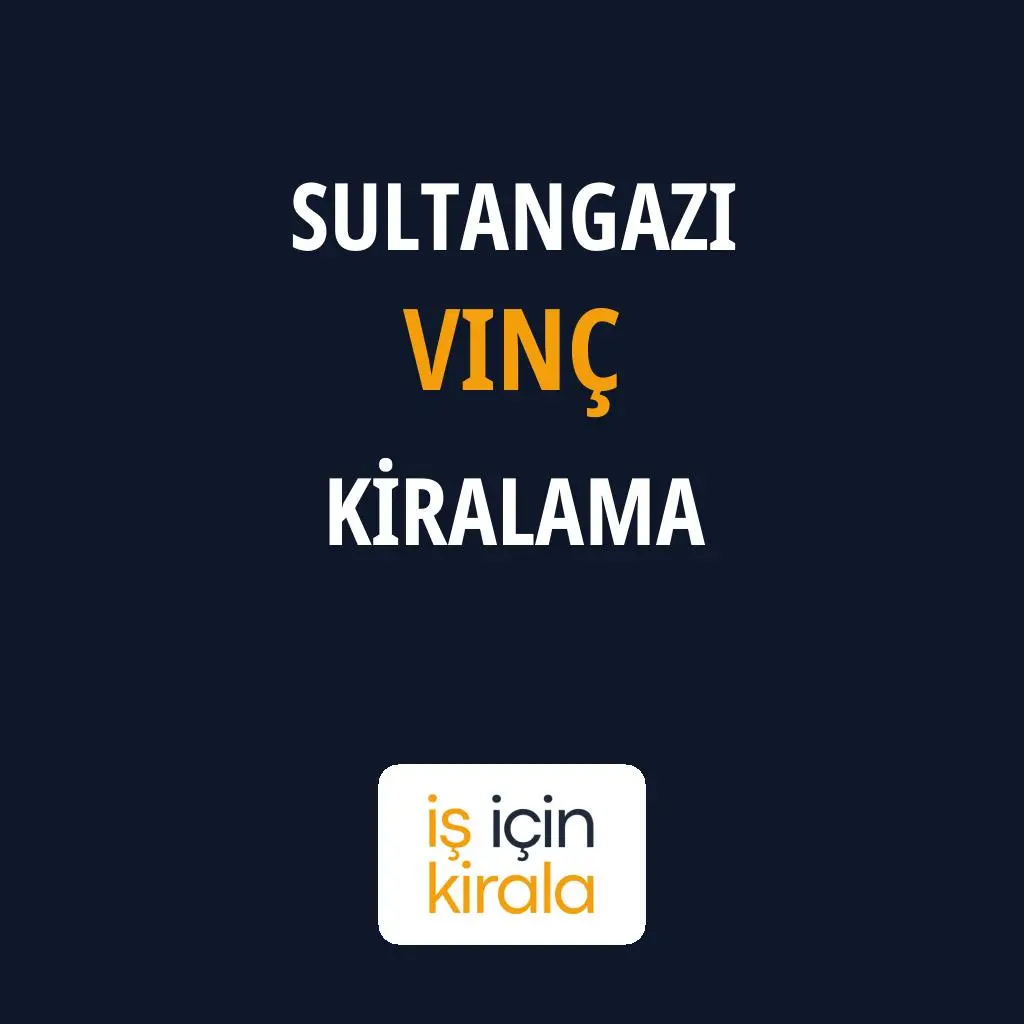 Sultangazi Vinç Kiralama Firmaları
