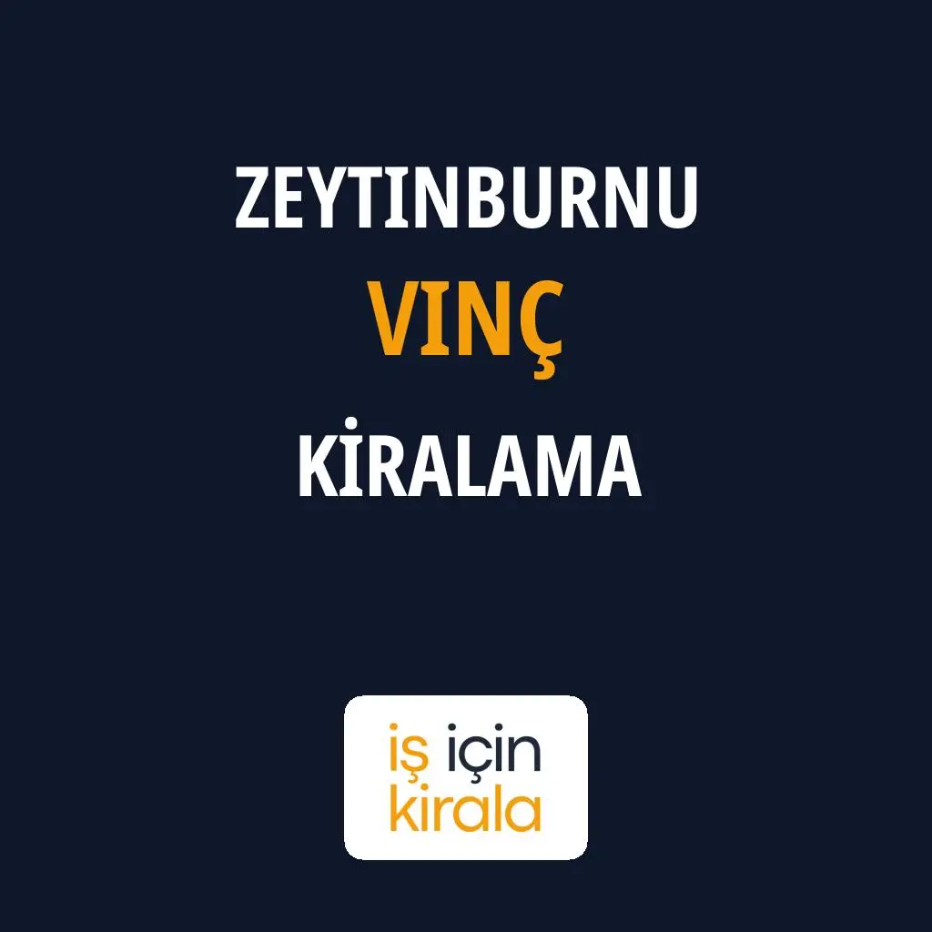 Zeytinburnu Vinç Kiralama Firmaları