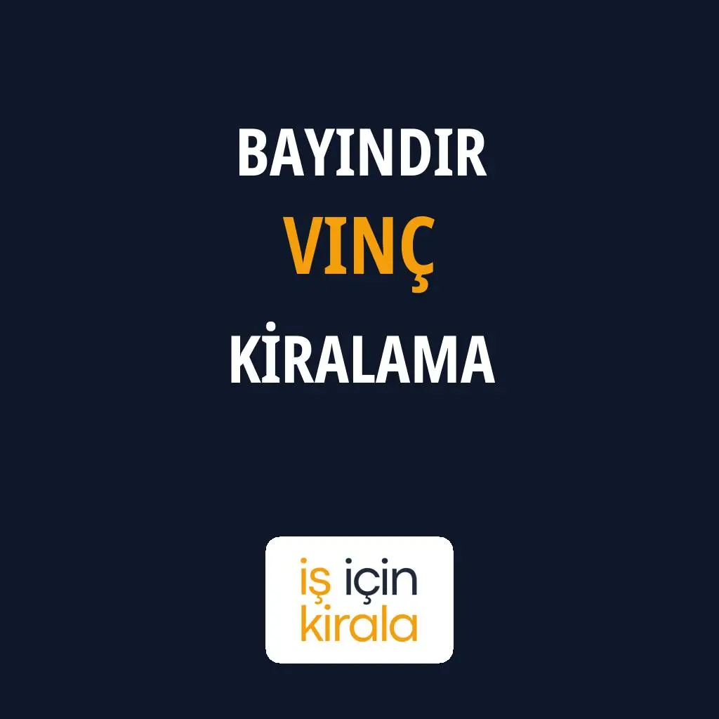 Bayındır Vinç Kiralama Firmaları