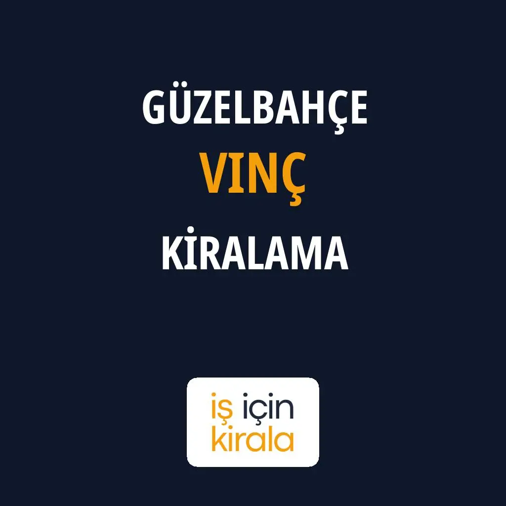 Güzelbahçe Vinç Kiralama Firmaları