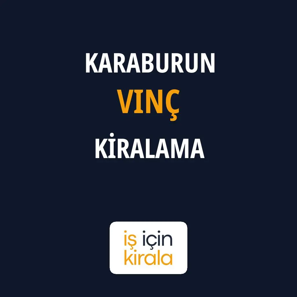Karaburun Vinç Kiralama Firmaları