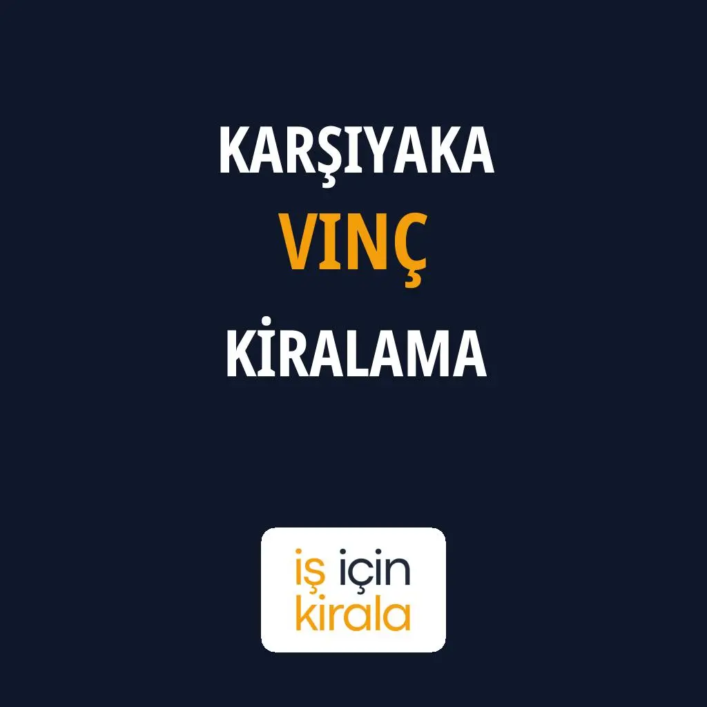 Karşıyaka Vinç Kiralama Firmaları