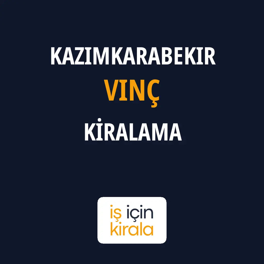 Kazımkarabekir Vinç Kiralama Firmaları