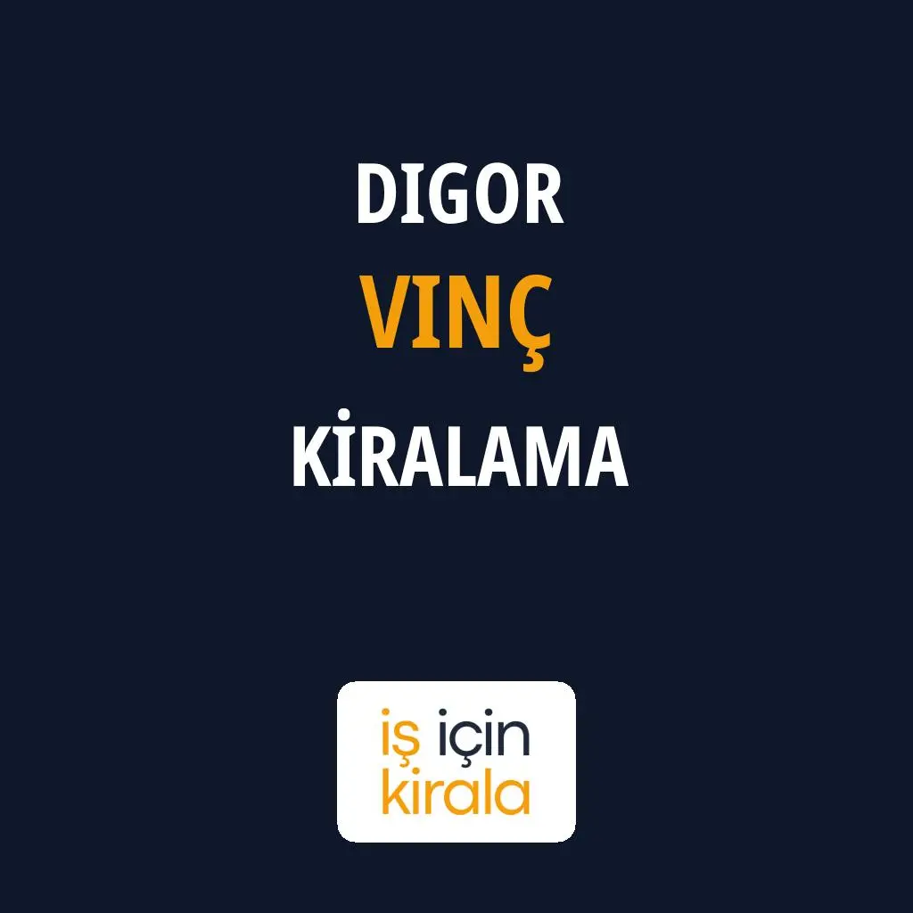 Digor Vinç Kiralama Firmaları