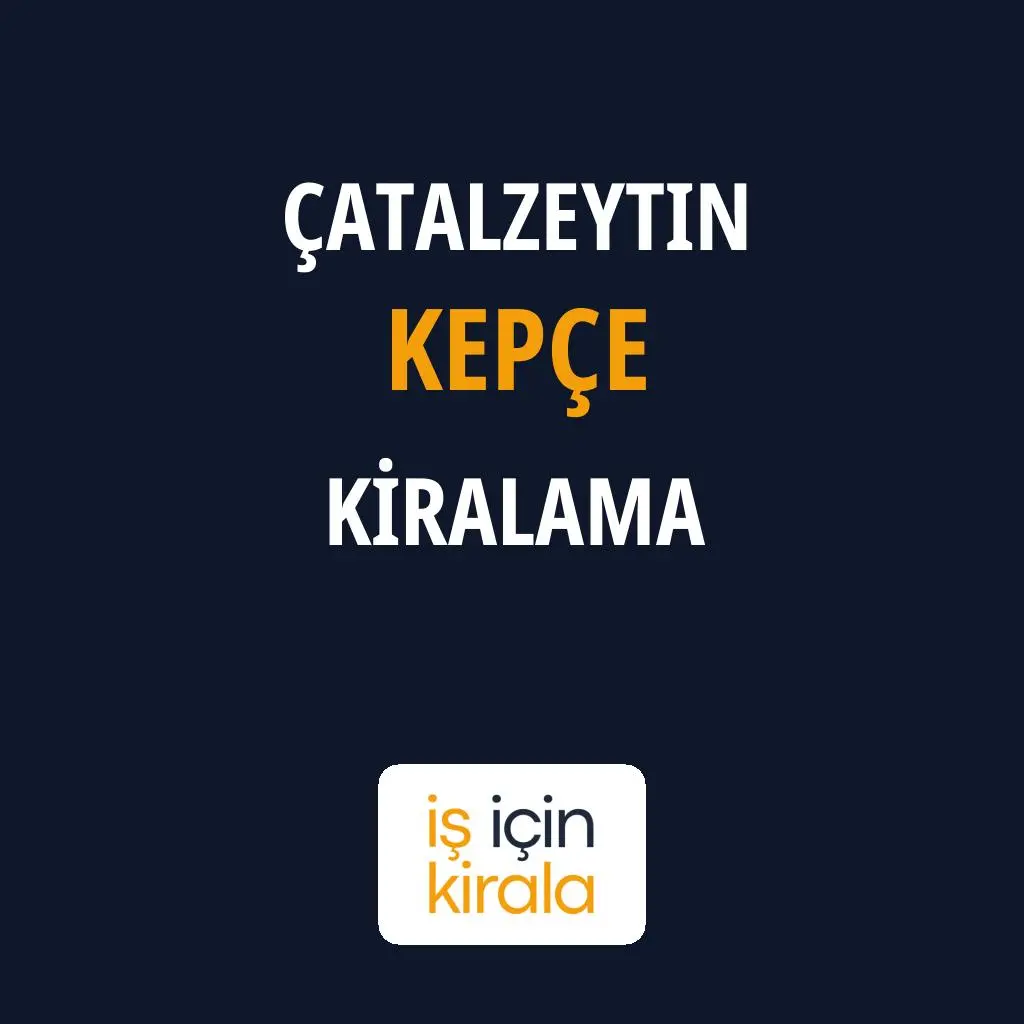 Çatalzeytin Kepçe Kiralama Firmaları