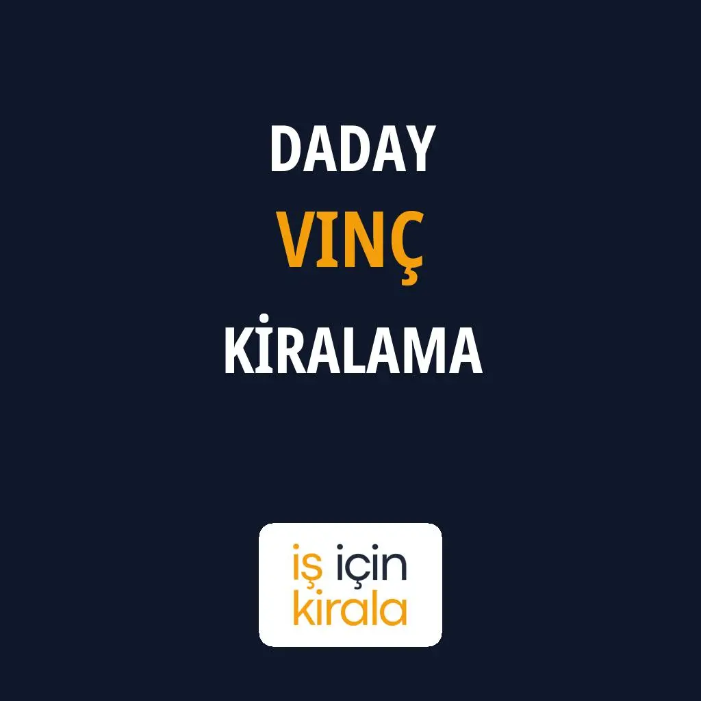 Daday Vinç Kiralama Firmaları