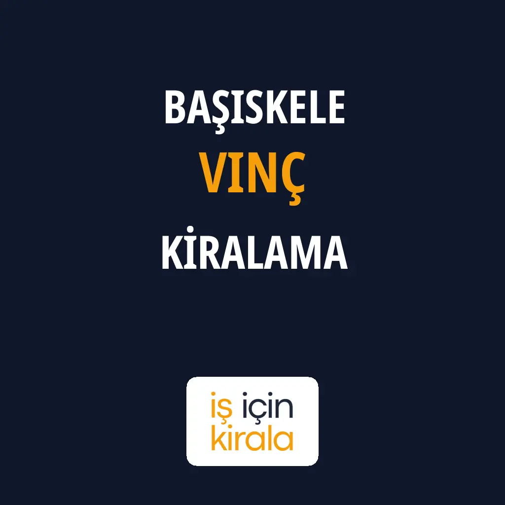 Başiskele Vinç Kiralama Firmaları