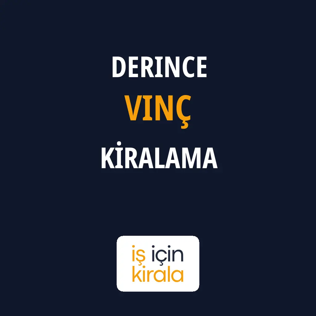 Derince Vinç Kiralama Firmaları