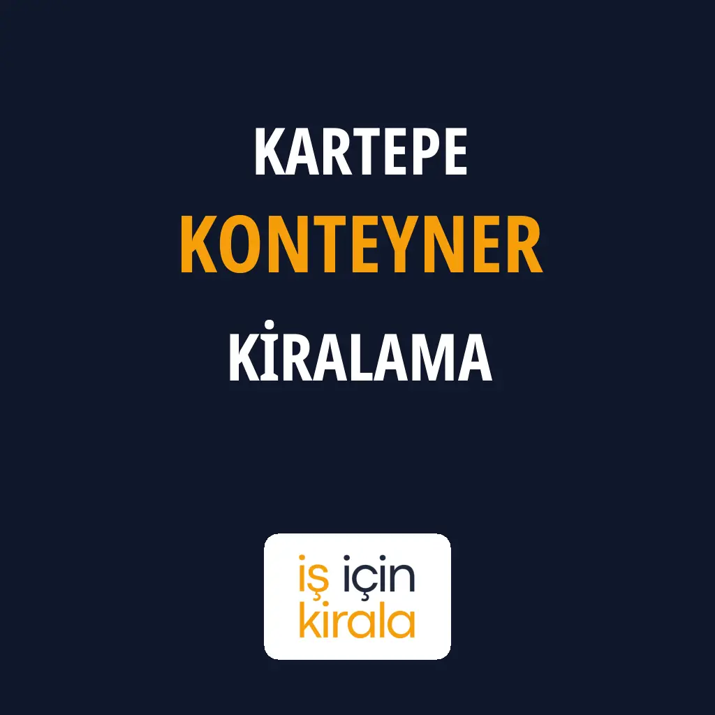 Kartepe Konteyner Kiralama Firmaları