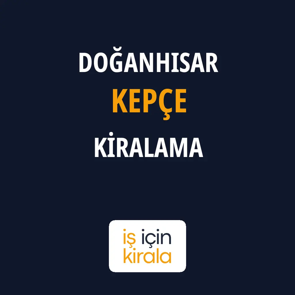 Doğanhisar Kepçe Kiralama Firmaları