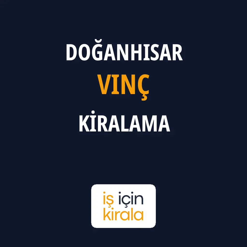 Doğanhisar Vinç Kiralama Firmaları
