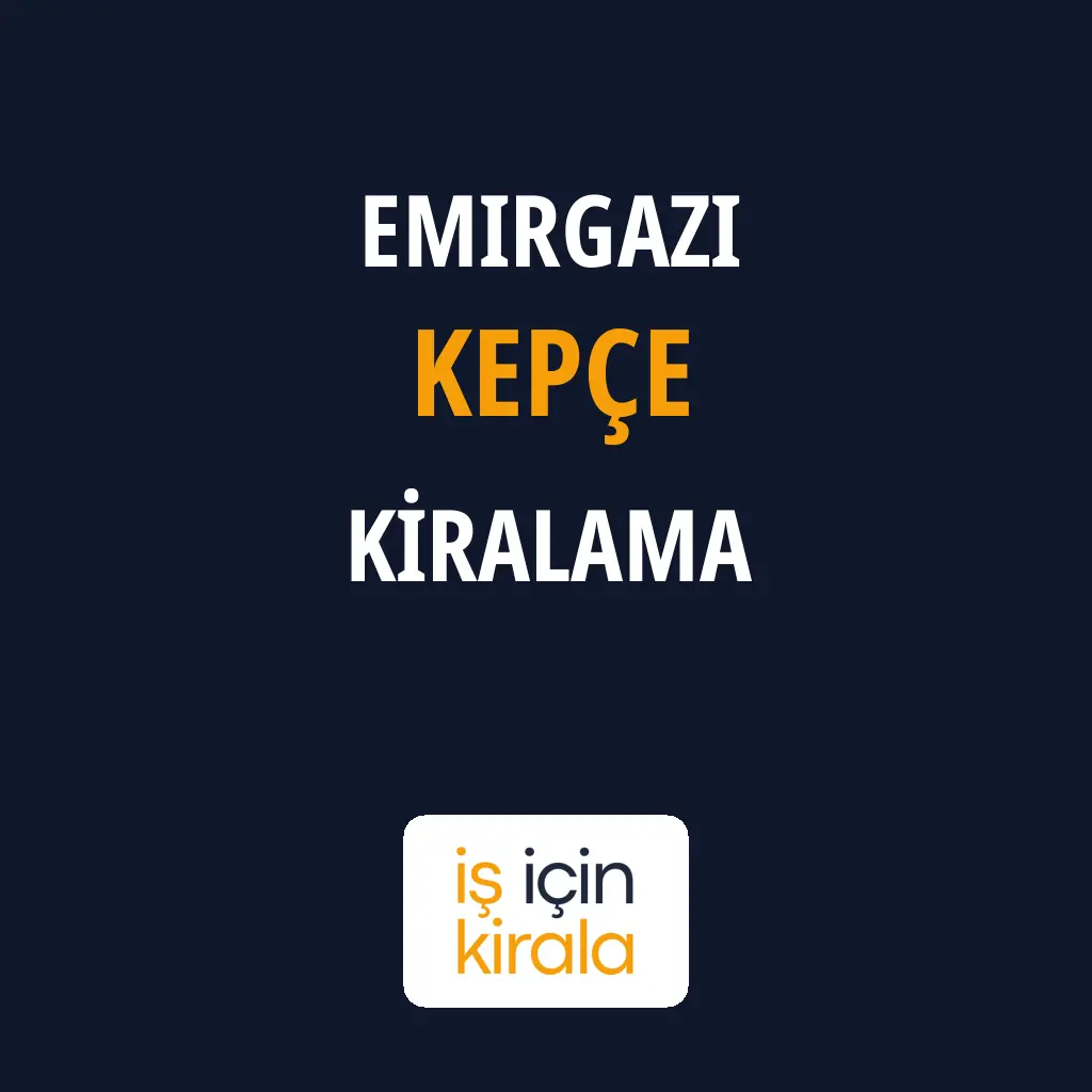 Emirgazi Kepçe Kiralama Firmaları