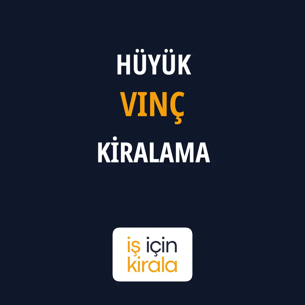 Hüyük Vinç Kiralama Firmaları