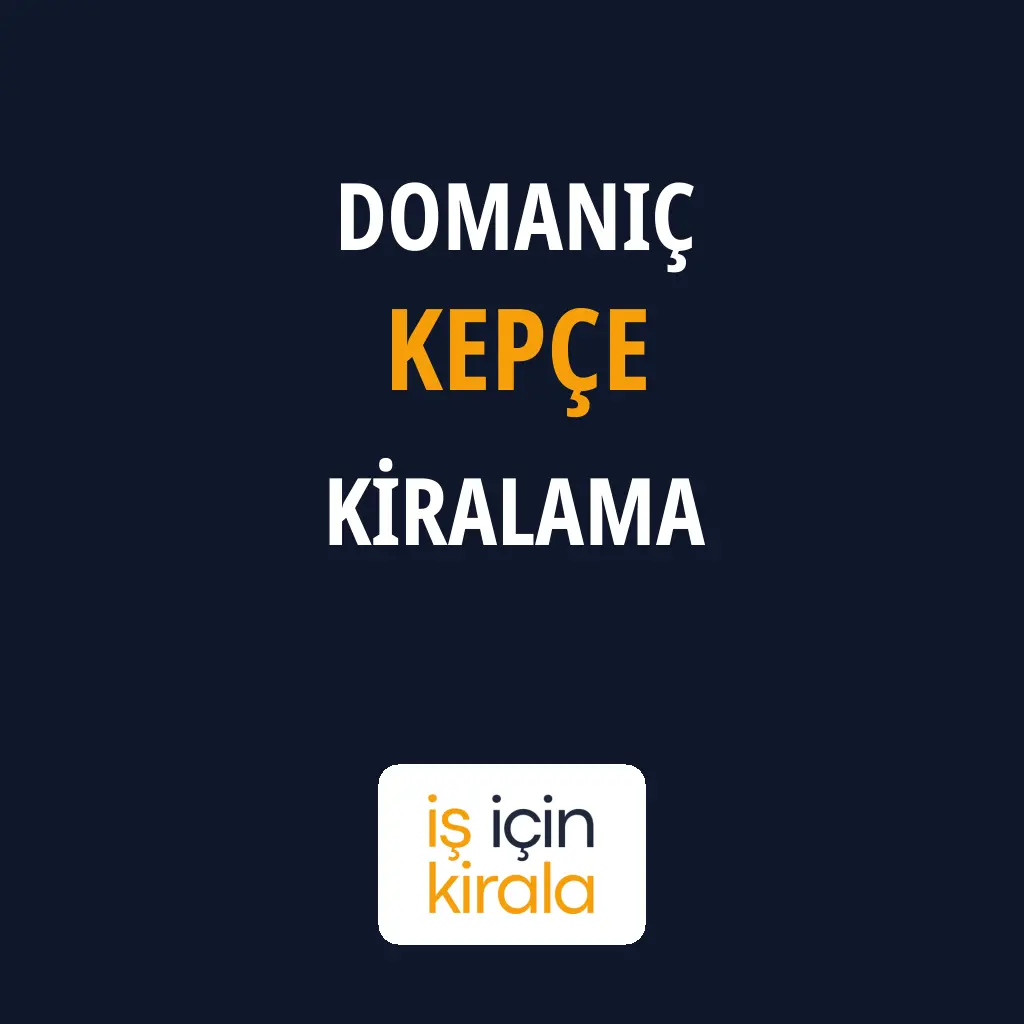 Domaniç Kepçe Kiralama Firmaları