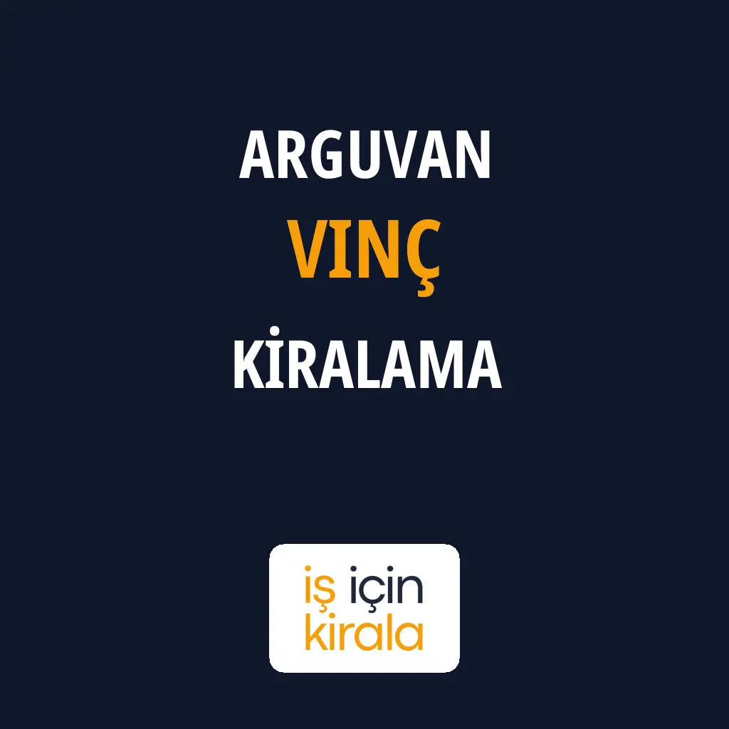 Arguvan Vinç Kiralama Firmaları