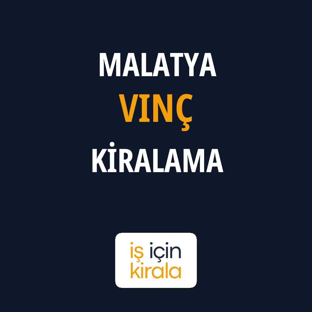 Malatya Vinç Kiralama Firmaları