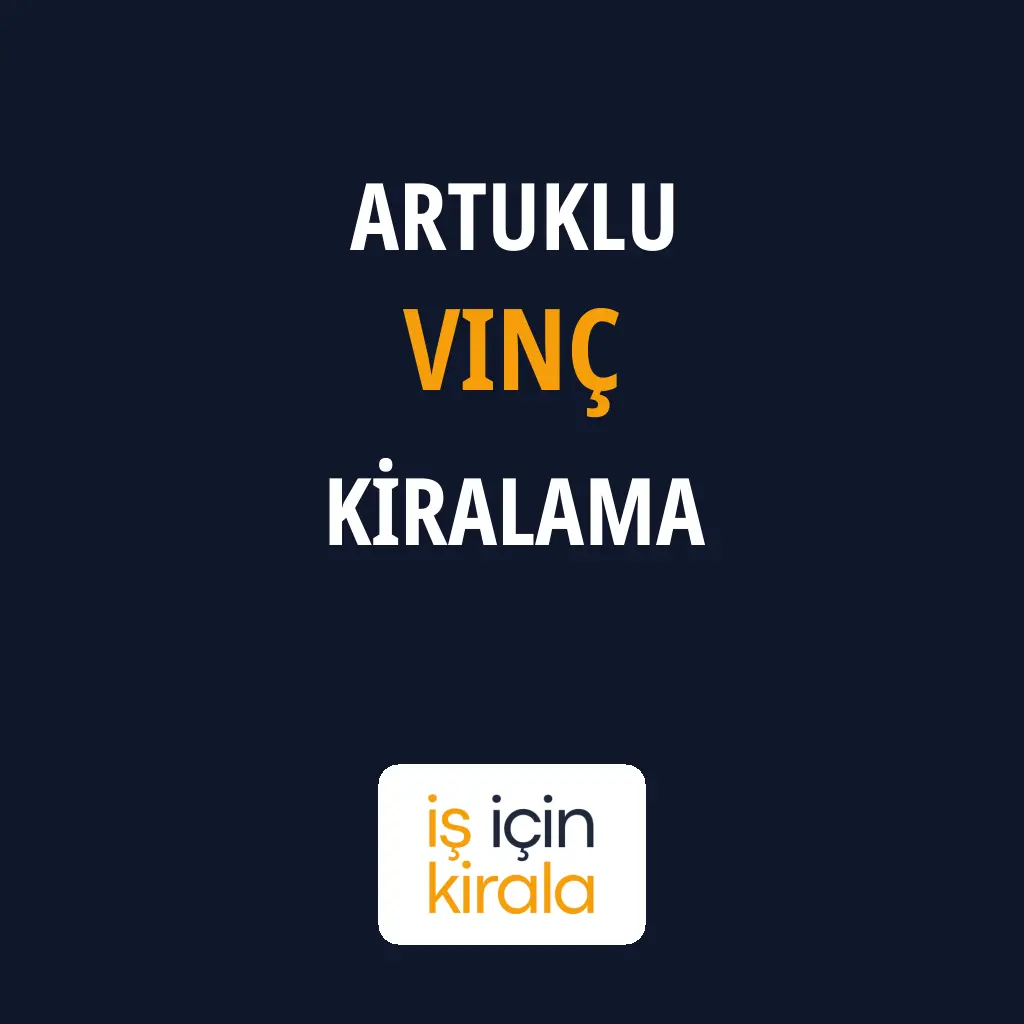 Artuklu Vinç Kiralama Firmaları